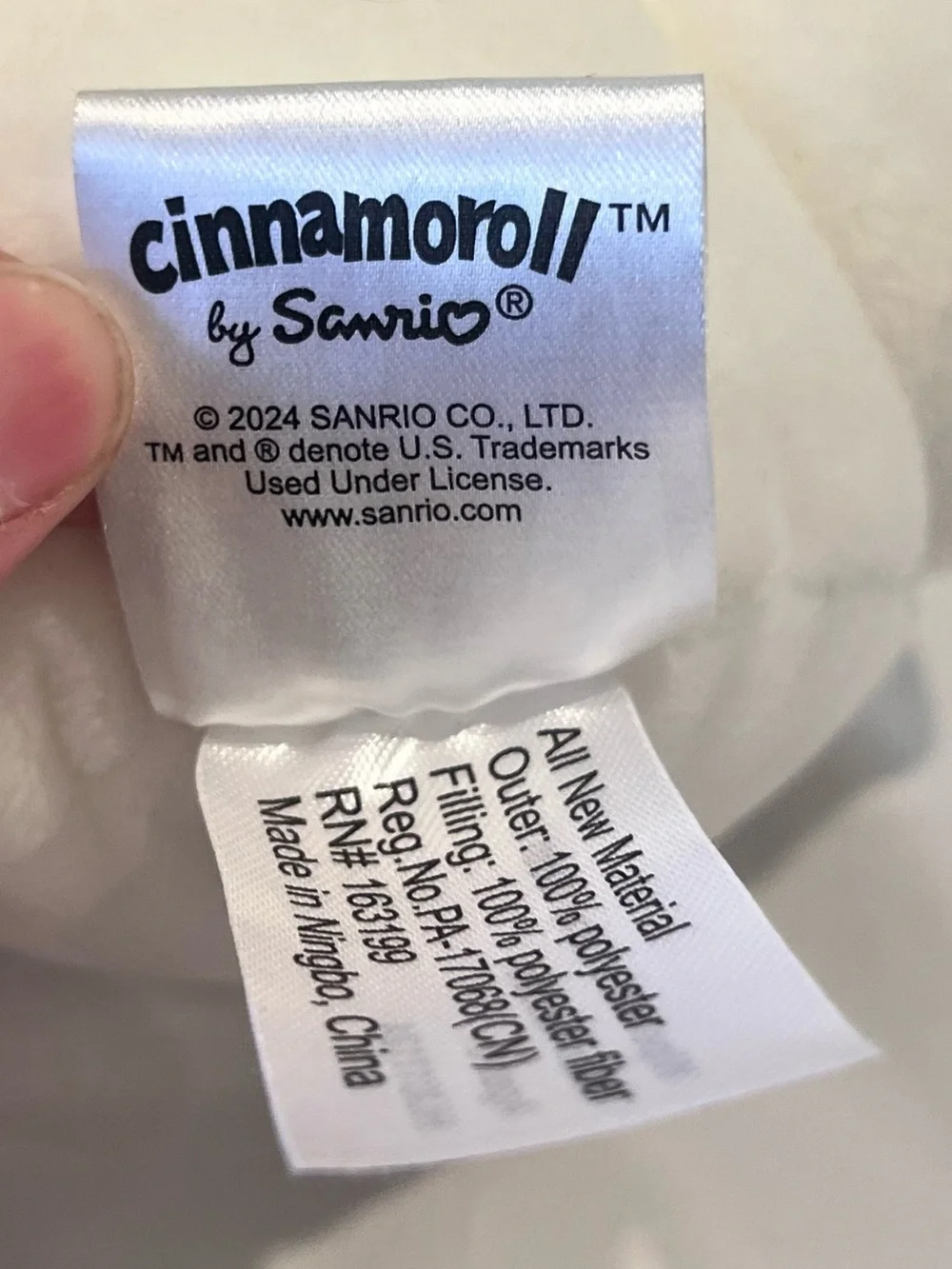Sanrio Cinnamoroll Frog Hoodie Easter Plush 9” NWT 2024